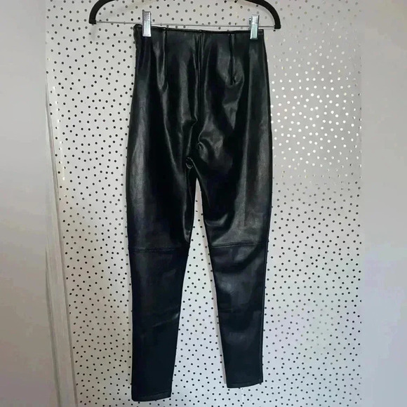 Abercrombie & Fitch Vegan Leather Black Pants - Picture 6 of 6